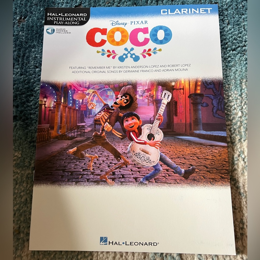 Coco for clarinet book